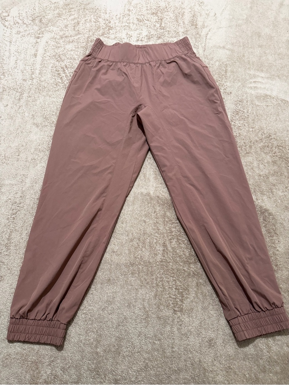 Mauve Lightweight Jogger Pants